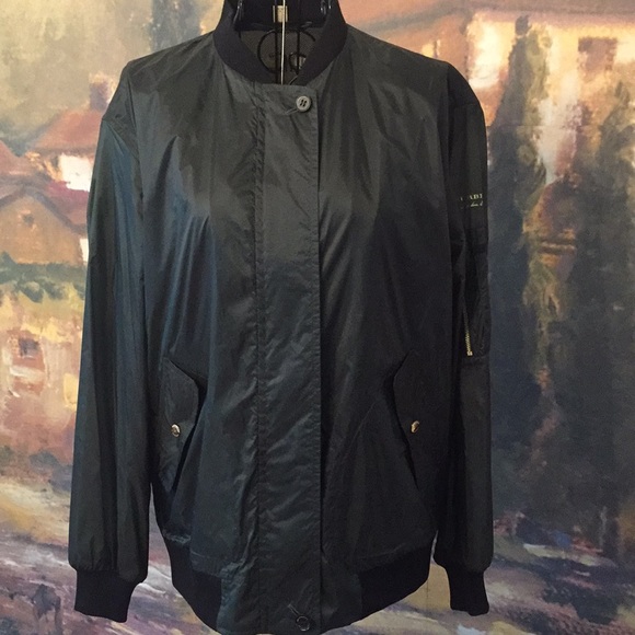 burberry green bomber jacket